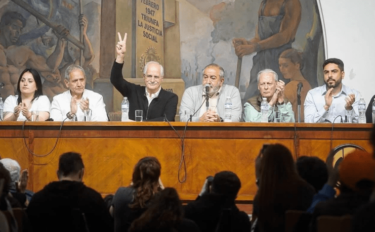 “Hay peronismo para rato”: La CGT celebró un acto para frenar las reformas y el cambio impulsado por Milei 