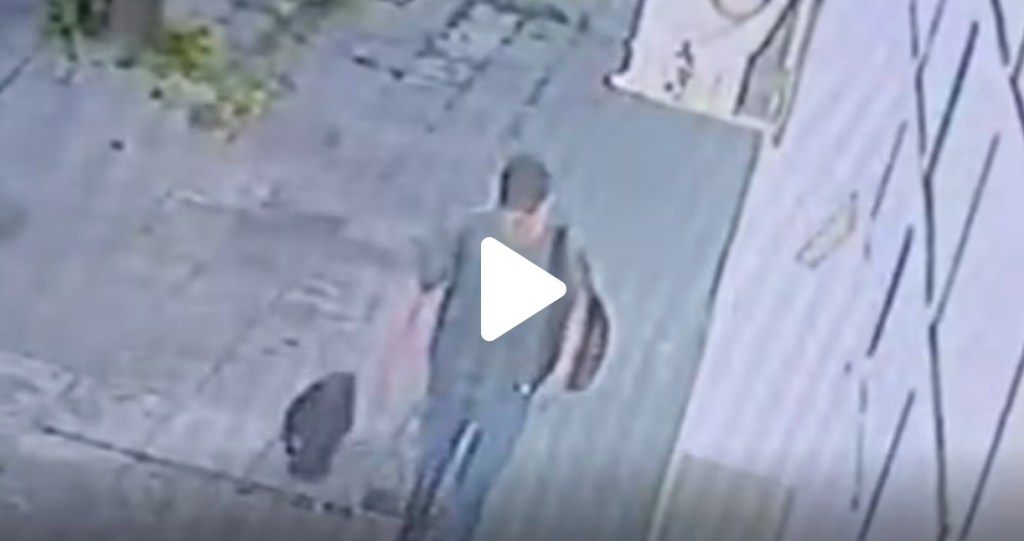 Difundieron las imágenes que registran la huida del sospechoso por el asesinato en La&nbsp;Matanza