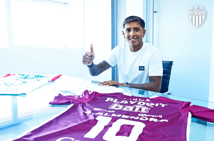 Agustín Almendra dejó Racing y fue presentado en el Necaxa de&nbsp;México