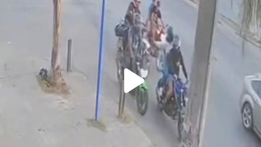 Cámaras de seguridad captaron el violento accionar de una banda de delincuentes en La&nbsp;Matanza